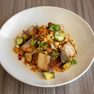 Pork Belly Crispy Rice